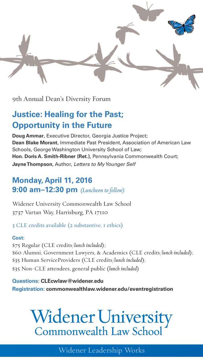 WJLER's tweet photo. Don't miss the 9th Annual Dean's Diversity Forum on 4/11 at 9AM in A180! Lots of great speakers and discussion! https://t.co/W4nD5QgQPc