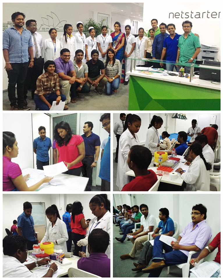 Netstarter_SL's tweet photo. #NetstarterSL Health Camp - Special thanks to Lanka Hospitals & our Events Committee. #EmployeeWelfare #MedicalCheck https://t.co/ejU59rFlzR
