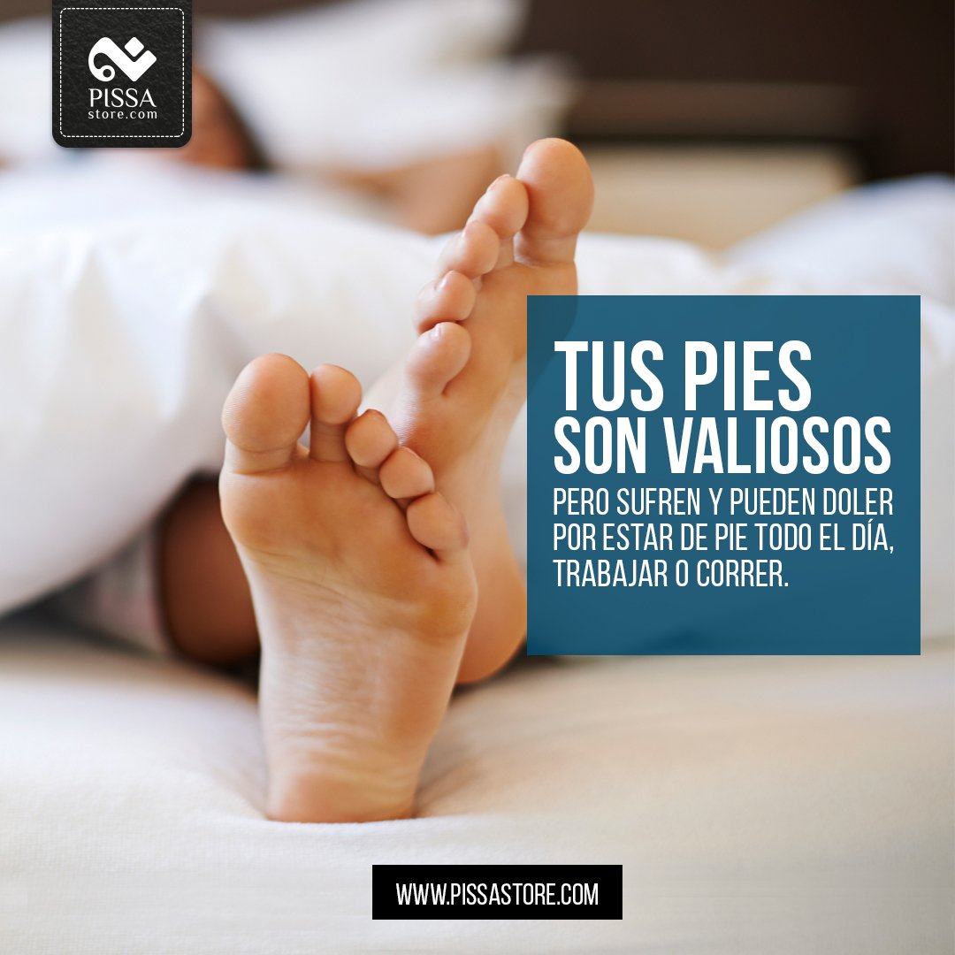 pissastore's tweet photo. ¡Nos preocupamos por tus pies, para que estén bien por fuera y por dentro! https://t.co/XE1HDSdyeJ