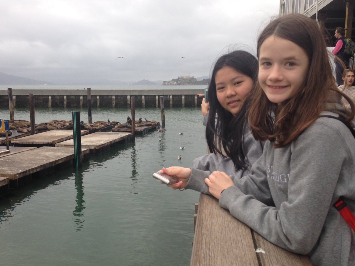 ForestRidgeMS's tweet photo. Fun at Fisherman's Wharf! Great first day of our 6th grade trip #FRdoesSF2016 https://t.co/upKuzYjaoE