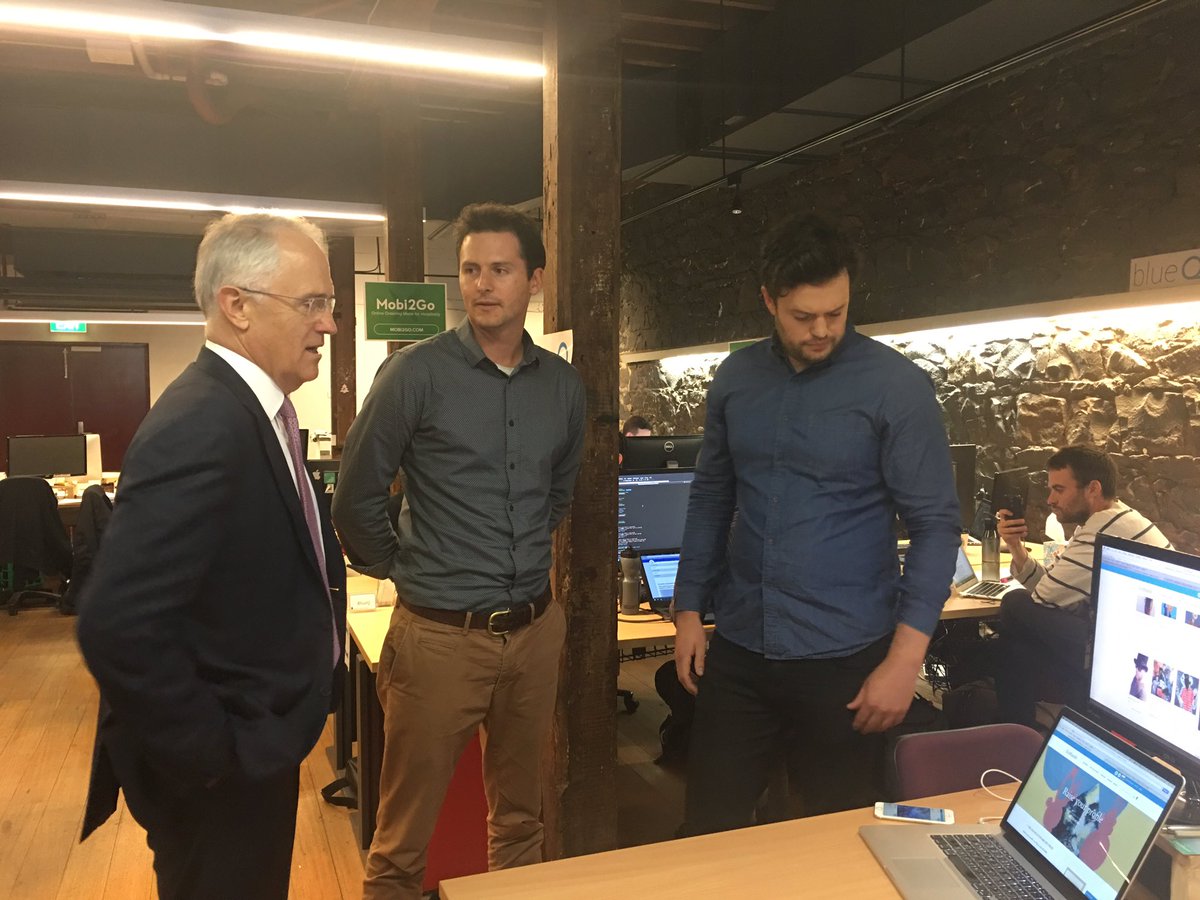 sahlanhayes's tweet photo. A visit to @YorkButter by the Prime Minister to check out some new start ups https://t.co/MAqVv0yv1b