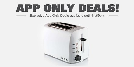 TAKEALOT's tweet photo. The beautiful Tuarus Tostadora Esencia has a crisp white stainless steel body. #AppOnlyDeal https://t.co/KmpGYbOmRd https://t.co/e3gRVutI1I