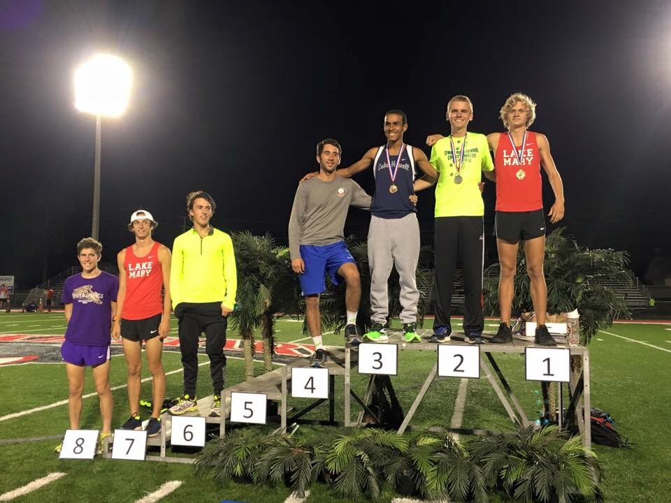 Lake Mary boys did amazing at conference. Several PRs, and a triple from John Lyons.