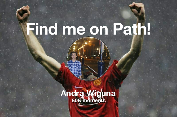 andrawigunaa's tweet photo. Find me on #Path now! Go to https://t.co/Wj0cSHpOpp https://t.co/sAdPt89eVt