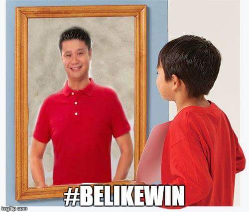 LarryNarida's tweet photo. #BeLikeWin #YanSiKuyaWin. Kung mabuti ang nakikita ng bata gagayahin niya ito pag siya tumanda. Yes or No ? https://t.co/LqwO2hEnJl