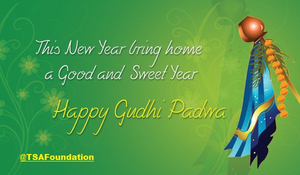 TSAFoundation's tweet photo. #TSAFoundation wishes you all Happy Navratra &amp; Gudi padwa 
#EducateBihar https://t.co/OgzBegx5hn