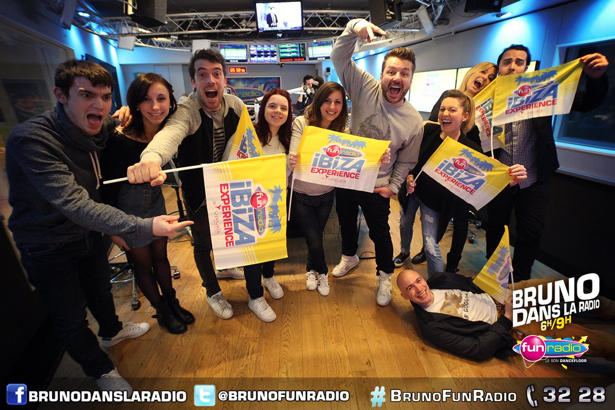 funradio_fr's tweet image. Bonjour, ce soir, c'est la #FunRadioIbizaExperience ! On se met dans l'ambiance dès maintenant avec #BrunoFunRadio