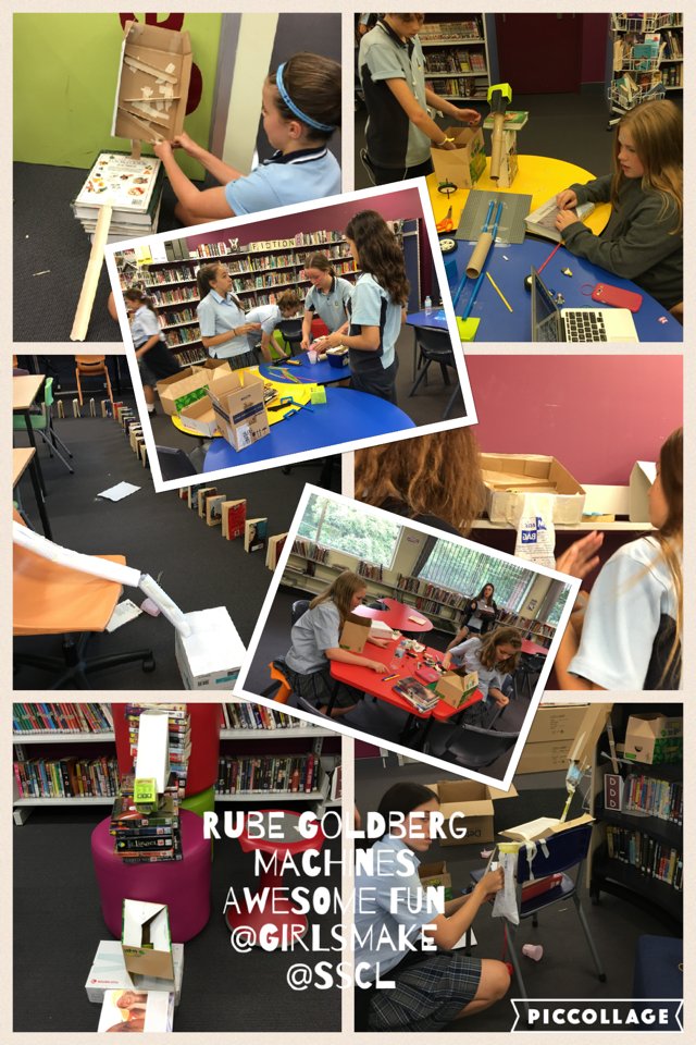 Rube Goldberg machines Awesome fun 
<a href="/GirlsMake/">Girls_Make</a> <a href="/SSC_Leichhardt/">SSC_Leichhardt</a> <a href="/pipcleaves/">Pip Cleaves</a> @sscl_li pic-collage.com/_erX7d9Xk