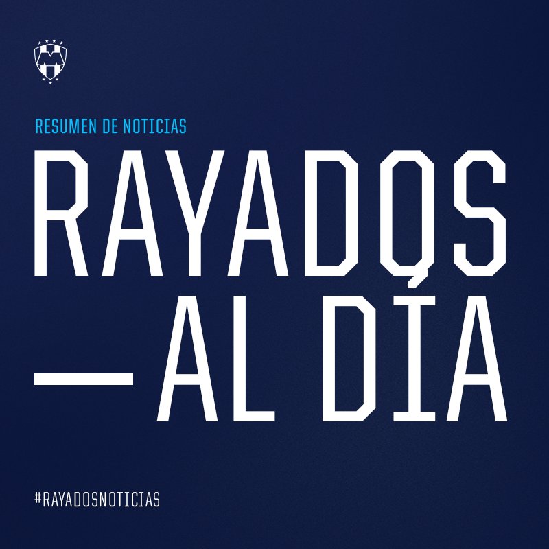 Rayados's tweet photo. Rayados al día - Todas las noticias de #Rayados en un mismo lugar: https://t.co/ztpStIU7hq https://t.co/mXfimuyNoe