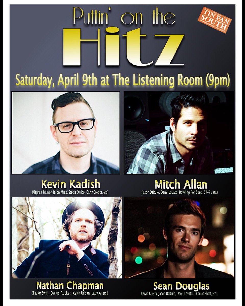 KevinKadish's tweet photo. It's less than 48hrs away people!!!!   Get your seats now before it sells out!!! #tinpansouth https://t.co/g5rbdUzXpY