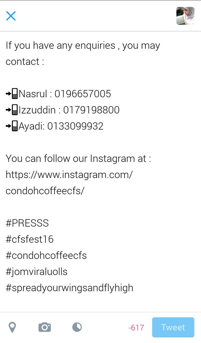 fdiane_mj's tweet photo. ATTENTION TO ALL BROTHERS AND SISTERS OF CFS IIUM PJ CAMPUS :'''D
#cfsfest #pressssoldiers @twt_cfsiium https://t.co/Uzr29oehFg
