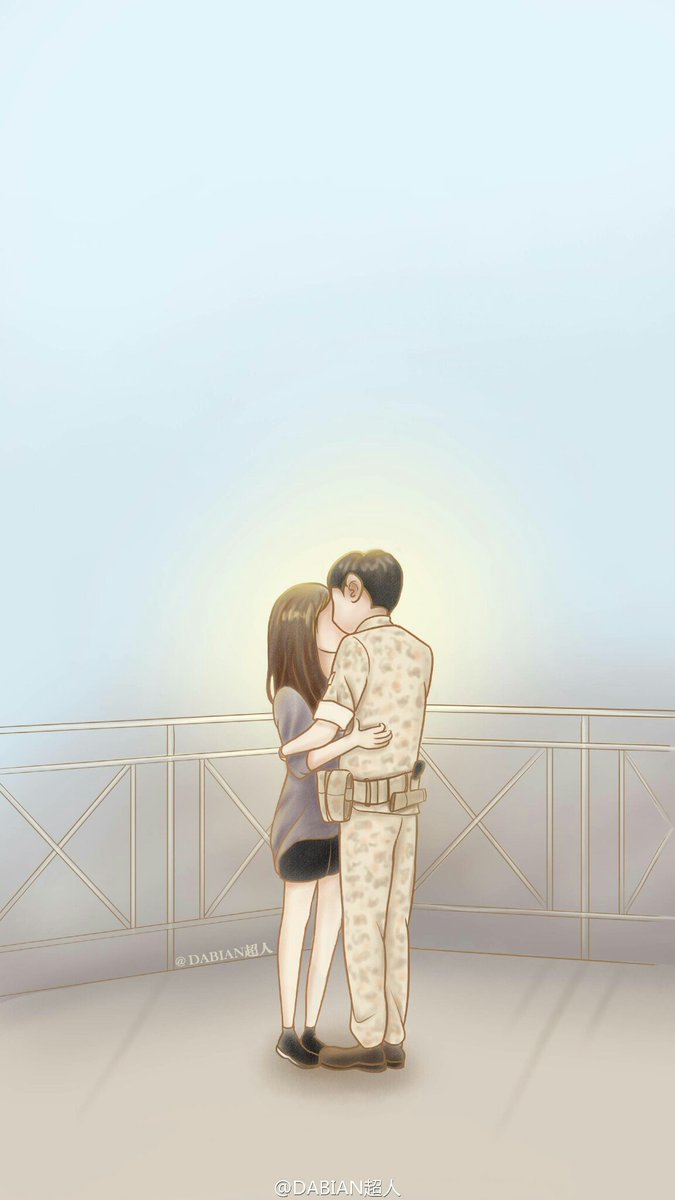 ShinaSeng's tweet image. cr:DABIAN超人#koreadrama #fanart #Songjoongki#couple  #송중기  #DescendantsOfTheSun #태양의후예#songhyekyo