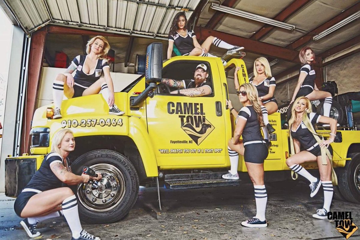 CoralieAlison's tweet photo. So there’s actually a towing company called ‘Camel Tow’ that #sexualises &amp; #objectifies women @CollectiveShout https://t.co/Rj90rVrv7f