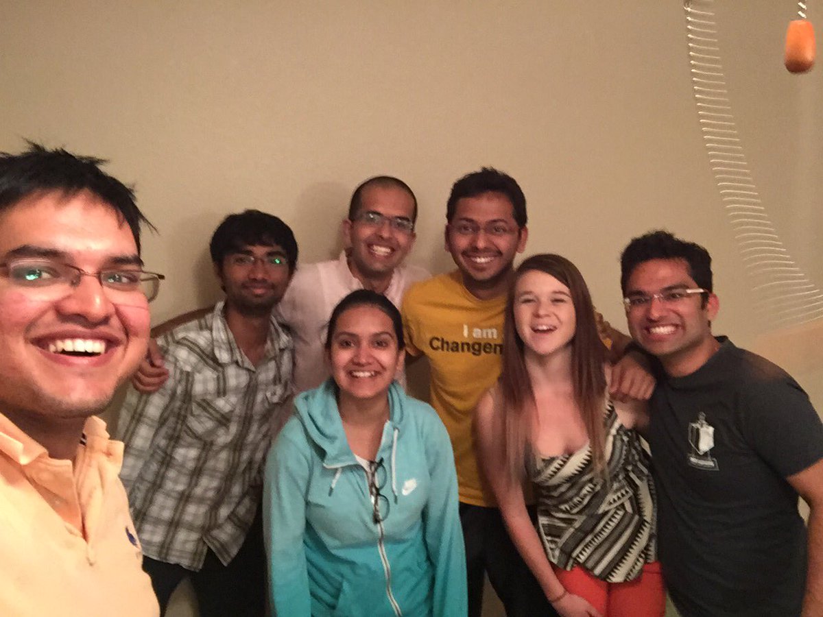 Had an awesome session with these guys <a href="/JiteshVaswani/">Jitesh Vaswani</a> @eardinians <a href="/apoorva_30/">Apoorva Dube</a> <a href="/samlele/">Sampada Lele Ranade</a> <a href="/sandeepg118/">Sandeep Gunda</a> @imaquesadilla