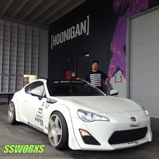 hardcoretokyo's tweet photo. #nstyle #frs for #formuladrift #longbeach 2016 Repping #1552wheels at #hoonigan built at #ssworxs https://t.co/qUQk18QSUg