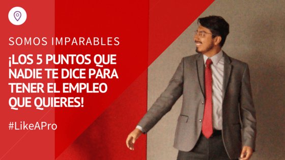 SoyRaulpro's tweet photo. ¡Los 5 puntos que nadie te dice para tener el empleo que quieres! https://t.co/u3yBbG3PML https://t.co/2HDqeeUZNG