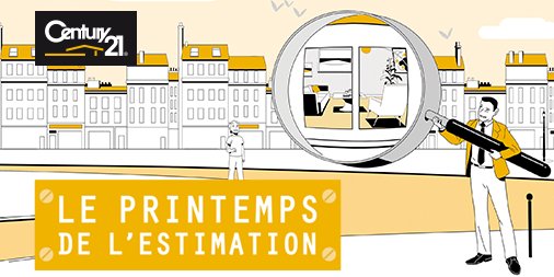 century21fr's tweet photo. LE PRINTEMPS DE L'ESTIMATION : rendez-vous en agence pour profiter d'une estimation gratuite https://t.co/3fAObsKwpa https://t.co/jdgVKwOfyE