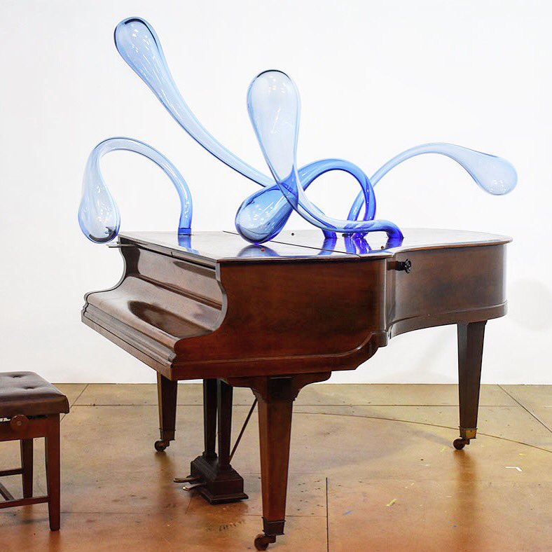 CBRGlassworks's tweet photo. Smokestack Piano by Ken Unsworth opens April 29. Free concerts as part of @TheCIMF on April 29, 30, 31, May 6, 7, 8. https://t.co/m6QMPLnniz