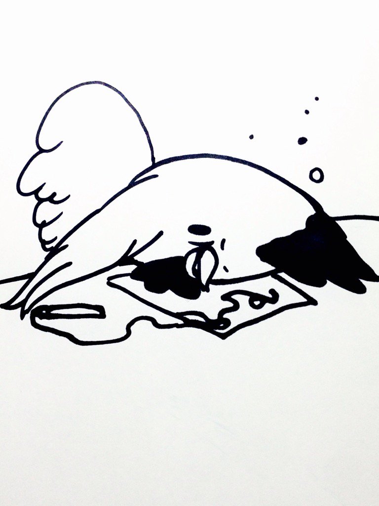 #"1日1鶏"  
抗えない眠気2 