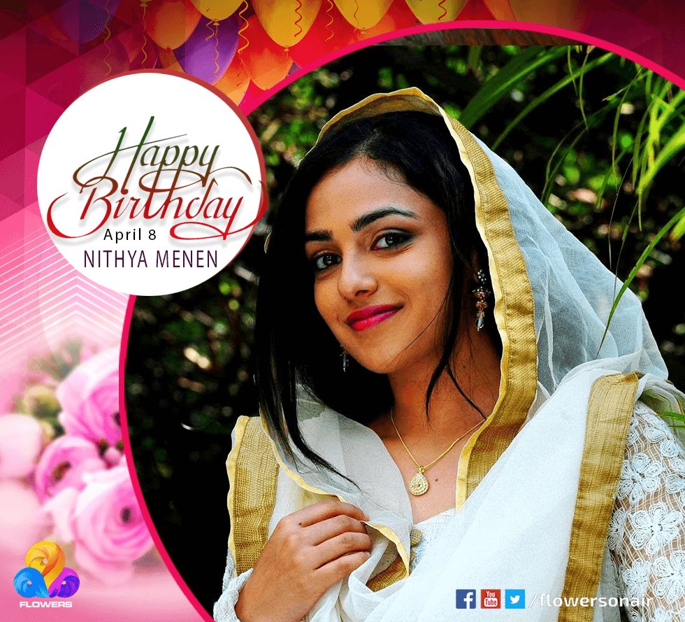 imediacity's tweet photo. Happy B'day #NithyaMenen 🎁  #April08 https://t.co/mC41XGShUI