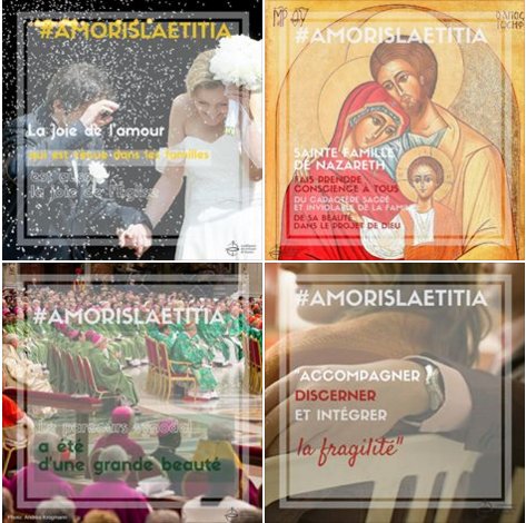 Eglisecatho's tweet photo. +++ Retrouvez ici le texte de l'exhortation apostolique #AmorisLaetitia : https://t.co/6ezObGEqUh https://t.co/CE1WY0fJb9