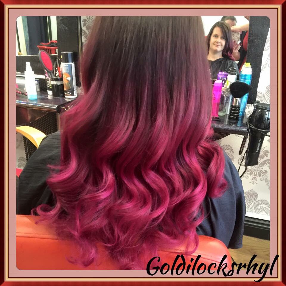 goldilocksrhyl's tweet photo. Lovely Balayage dark brown to pink 😍😍 #affinage #colourdynamics #curlyhair #Ghd https://t.co/UaxMFhjdcl