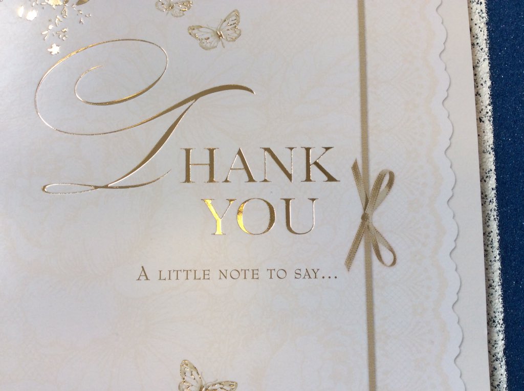 FionaShepperson's tweet photo. Fab when a customer sends a ThankYou card. Top work Mark Ross, PBM!๐๐๐ #Proud
#NBSCustomerFirst #superstamford https://t.co/MMh6hfpldu