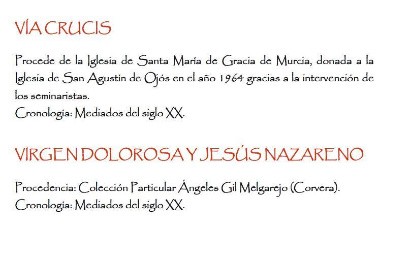 Todavía están a tiempo de visitar la exposición "Camino de la Cruz" <a href="/ValledeRicote/">Valle de Ricote</a> <a href="/valle_ricote/">Valle de Ricote</a> <a href="/DescubreMurcia/">Descubriendo Murcia</a>