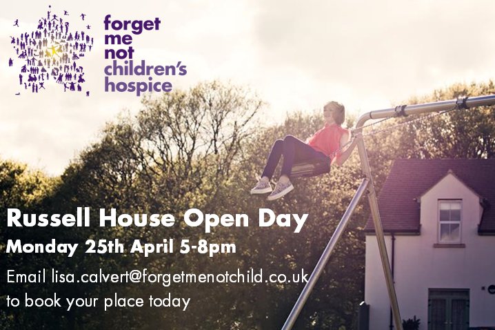 Come to our #OpenDay, have a tour of Russell House &amp; find out more about the care we provide across #WestYorkshire
