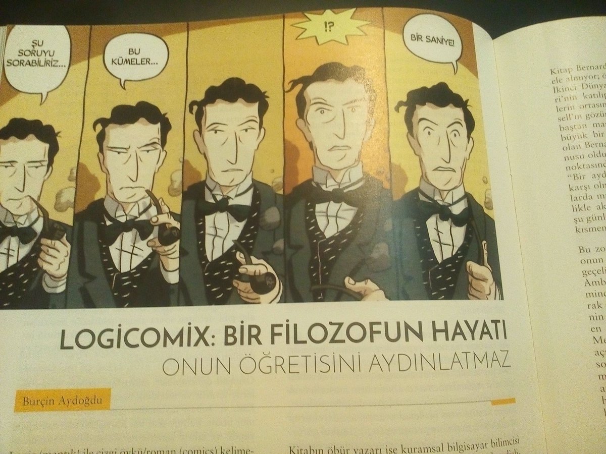 BVRAY's tweet image. Felsefe temalı çizgi öykü #Logicomix hakkındaki yorumum @arkakapak Nisan sayısında. Beğeninize arz ederim #ArkaKapak