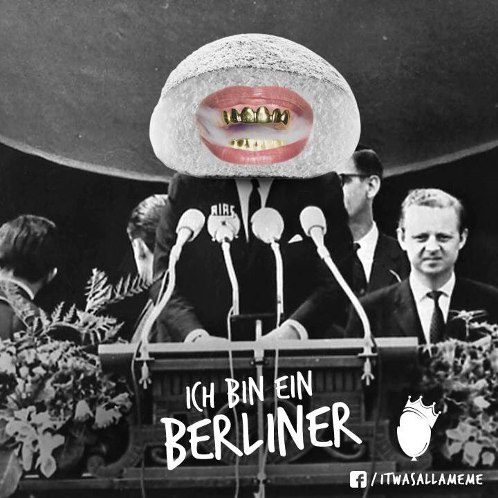itwasallxmeme's tweet photo. @Ufo361 Ein echter Berliner   #ichbineinberliner #memefreitag #itwasallameme #iwaam #deutschrap #memes https://t.co/v4yCdlMZ4z