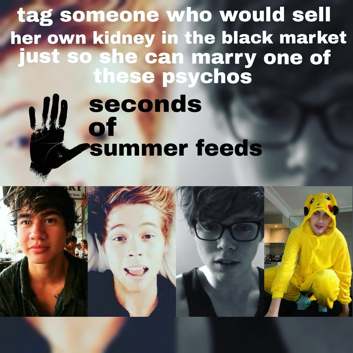 fivesosfeeds's tweet photo. I know someone who would do this. Hahaha for 5sos https://t.co/pKAA7eFDQr
