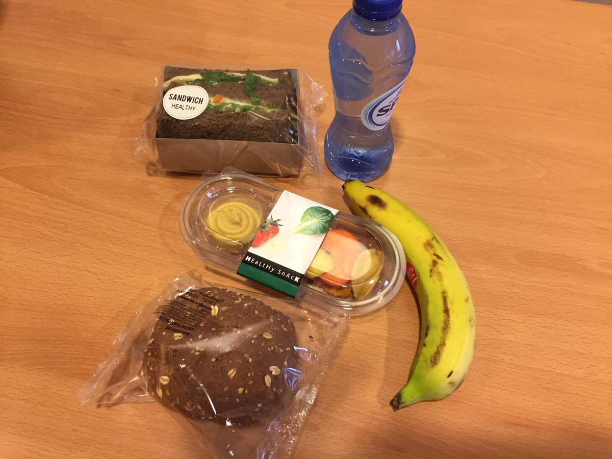 Gezonde lunch tijdens de inspiratietour Gezonde School