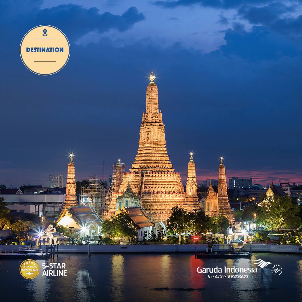 Now that we have direct flights to #Jakarta we're only one stop away from #Bangkok with competitive fares!