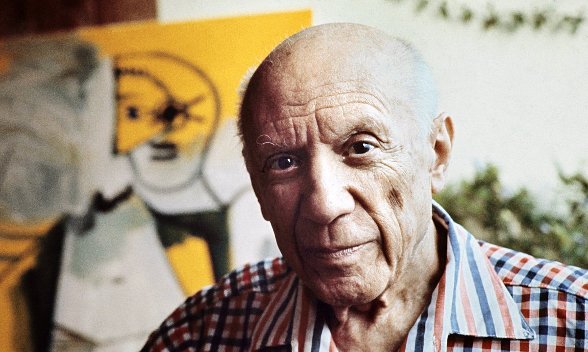 tuymalaga's tweet photo. Tal día como hoy murió el malagueño más conocido de la historia. Picasso. Aprovecho para recomendar el @mPICASSOm https://t.co/ohjbscSJb6