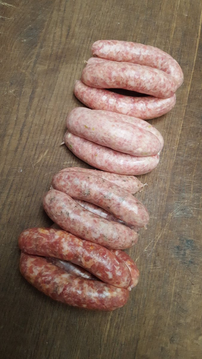 Andrew Moore (@thoroughlywild) on Twitter photo 4 in a row "the Italian", Sage & Onion, Stilton & Leek and Traditional. Come and see them <a href="/bathmarket/">Bath Farmers Market</a> tommorow 4 in a row "the Italian", Sage & Onion, Stilton & Leek and Traditional. Come and see them <a href="/bathmarket/">Bath Farmers Market</a> tommorow
