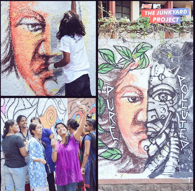 SumNutTwit's tweet photo. Cleaning up streets can find u shiny metals #JunkyardProject wins @ #Goafest2016 @viacom18 @thegeniushub @MTVIndia https://t.co/hsat28X4Pq