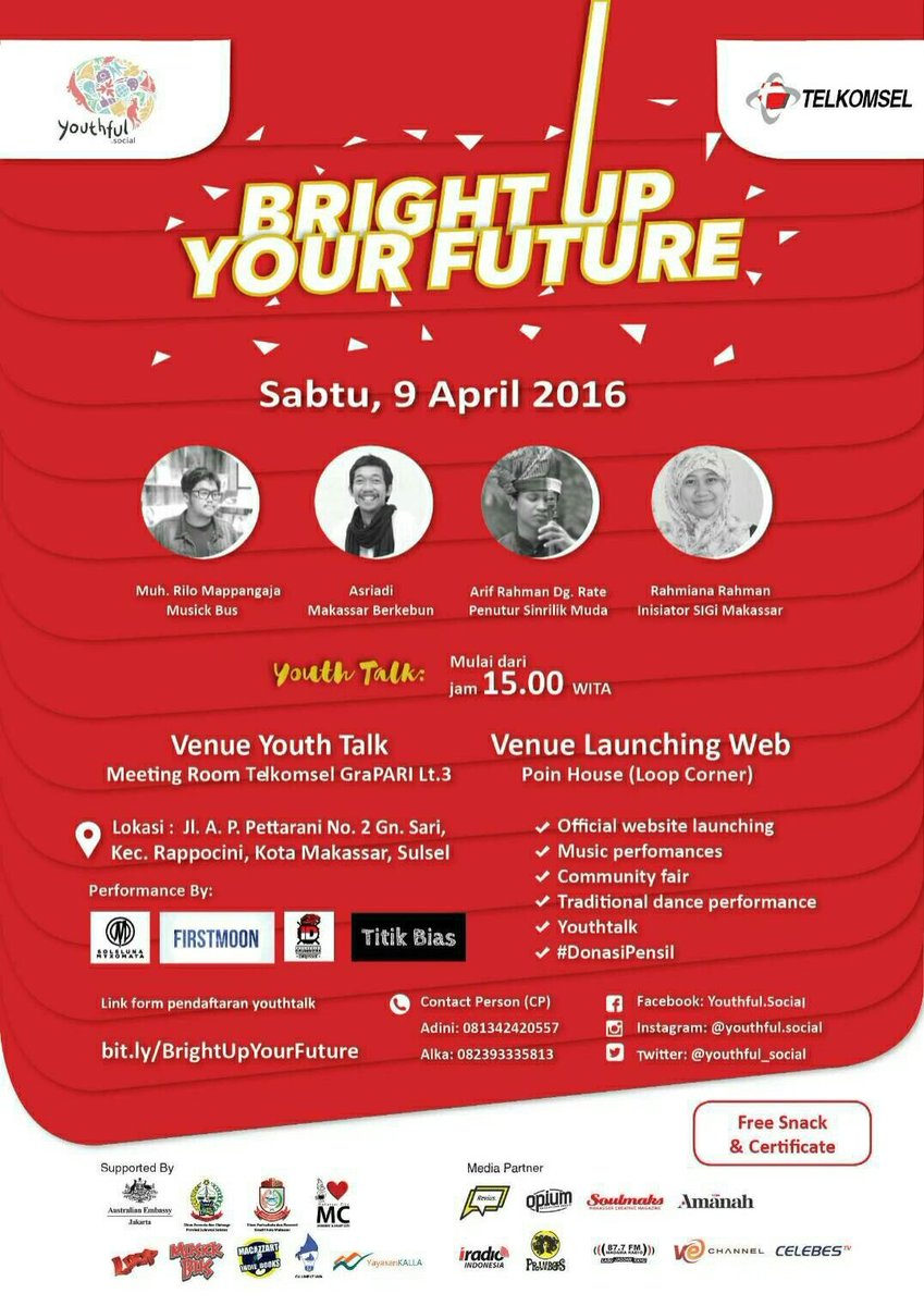 Besok, Tanggal 9 April. #Firstmoon For more details : revi.us/event/youthful…  :)
