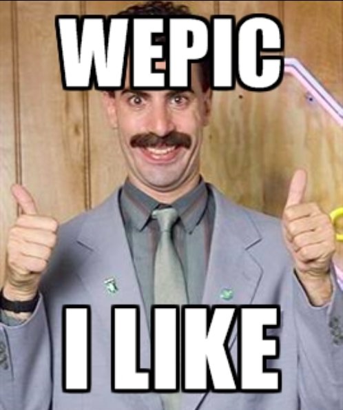 WepicApp's tweet image. Reviews from Borat about Wepic :D #Epic #Moments