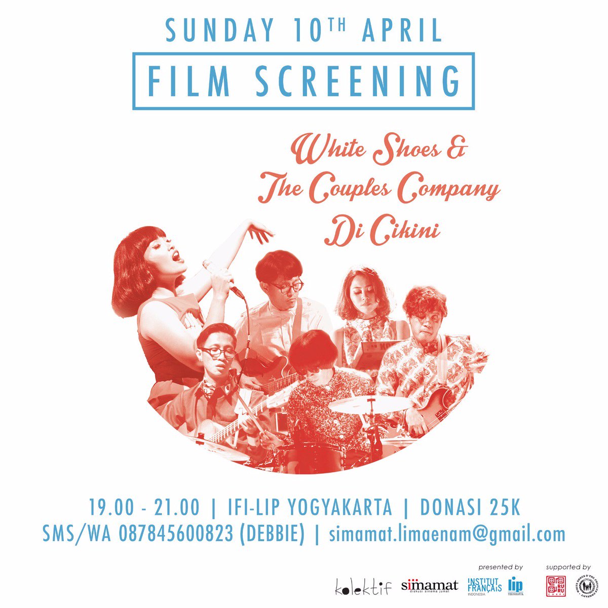 Hallo Jogja! Minggu, 10 Apr 2016 jam 19.00, Pemutaran Film Dokumenter WSATCC DI CIKINI di LIP, Yogyakarta.