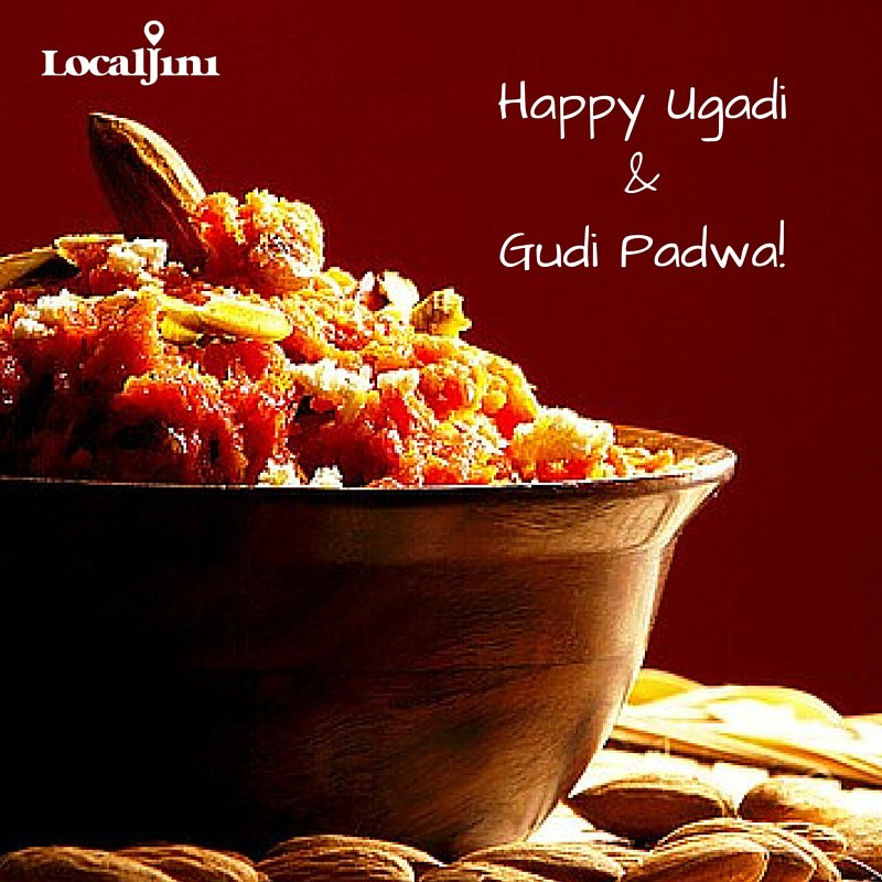 localjini's tweet photo. Lots to #celebrate today! Best wishes for the year ahead! #Ugadi #HappyGudiPadwa #Navratri #Success #Localjini https://t.co/gxlutTSViI