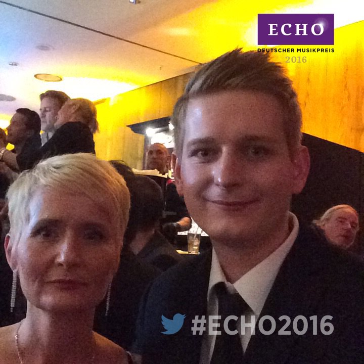 #ECHO2016 #tka #tkaward Heike Blecher und Marc Uhlemann