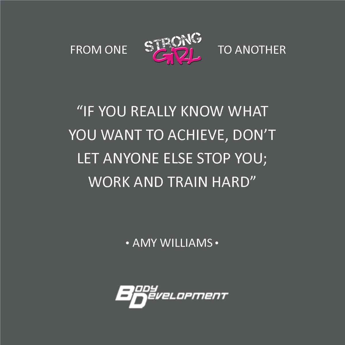 SGBATH's tweet photo. Keeping you motivated #fromonestronggirltoanother #stronggirl #feelgoodfriday #motivation #StayFocused https://t.co/AKJXIQHyi8