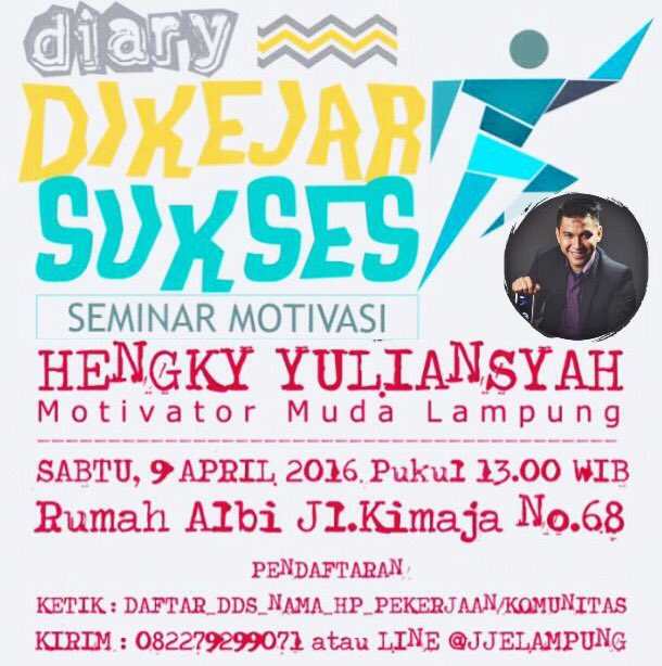 Gratis utk yg daftar dgn format yg sdh ditentukan, ke line: <a href="/jjelampung/">JJELampung Community</a>