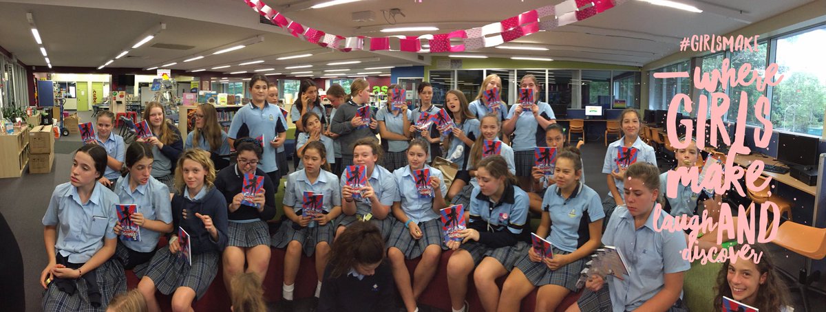 pipcleaves's tweet photo. A photo summary of our @SSC_Leichhardt #GirlsMake Day - such a great day!! Thanks again @sunnysouth12 @SSCL_LIBRARY https://t.co/dLx5SSQmZ4
