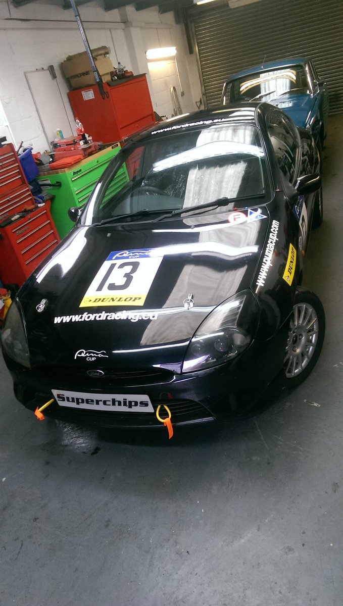 info_kevin's tweet photo. It's ready. Ford Racing UKs Ford Puma goes live at CSCC Snetterton meeting on Sunday. The team is in Go Mode. https://t.co/i9HuE63qeu
