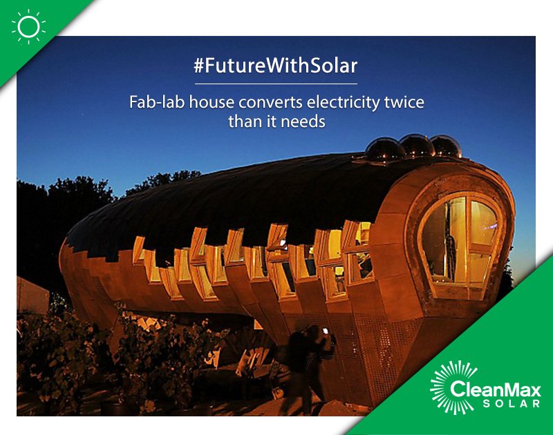 CleanMax_Ofc's tweet image. #FutureWithSolar #FabLab in #Madrid is built with world’s most efficient flexible solar panels.