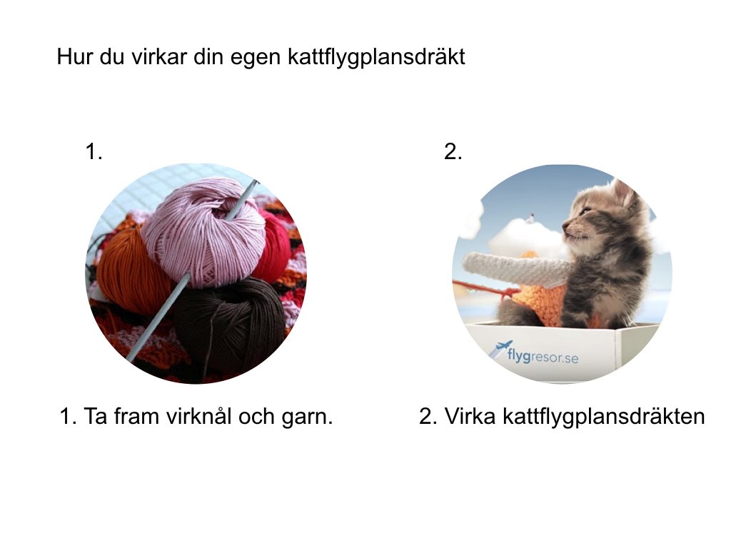 Virka din egen kattflygplansdräkt!