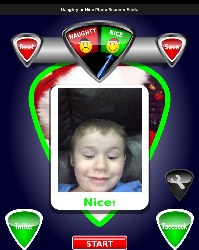 SueHartfiel's tweet photo. #NaughtyOrNicePhotoScanner app has spo https://t.co/OlNnZC6ZRP