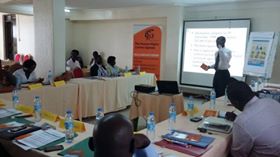 HRCUG's tweet photo. Training HRDs on how to track &amp; report HR violations using the referral pathway system in Mbarara and Fort-Portal https://t.co/xPK24tI5Px